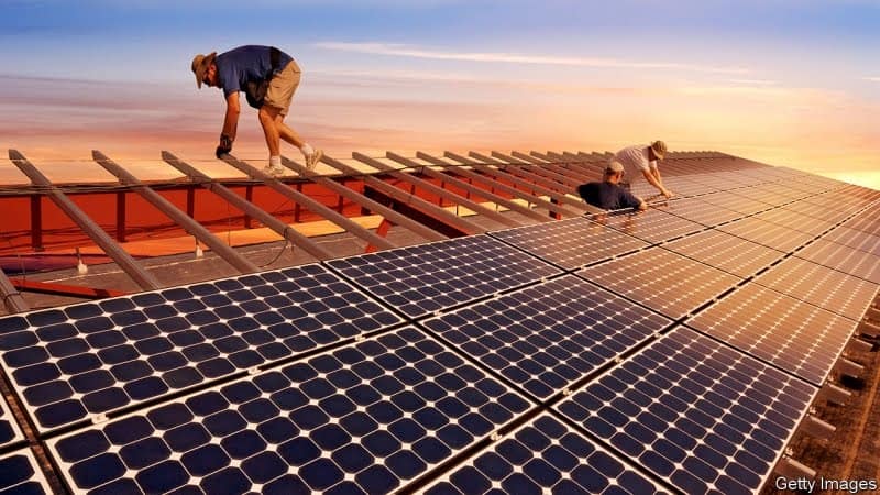 rooftop solar pv panels