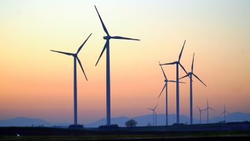 wind turbines