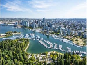 View Of Vancouver From Stanley Park 2