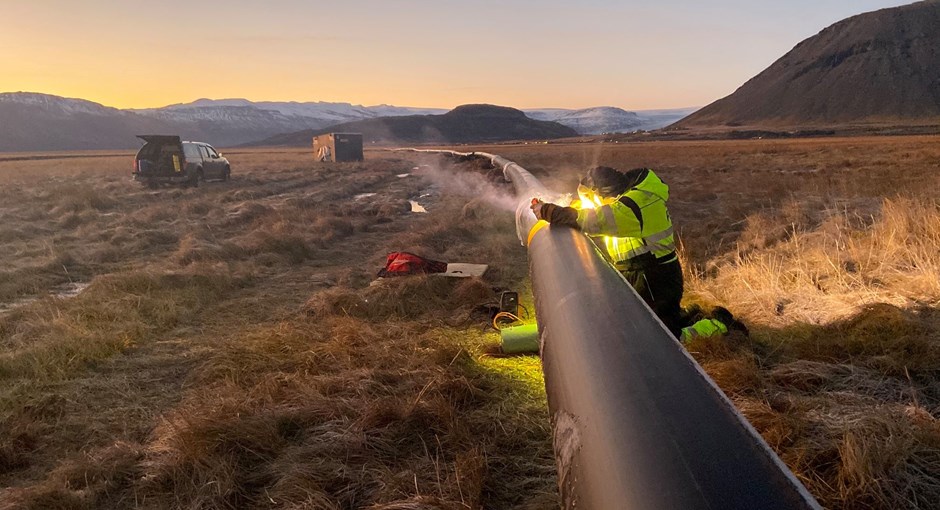 Geothermal Dh Pipeline Hofn Mannvit