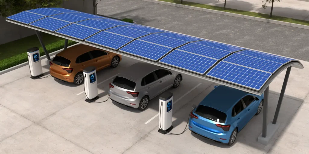 Charge ev directly from solar sales