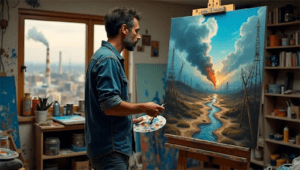 Portraying Environmental Crisis Through Art