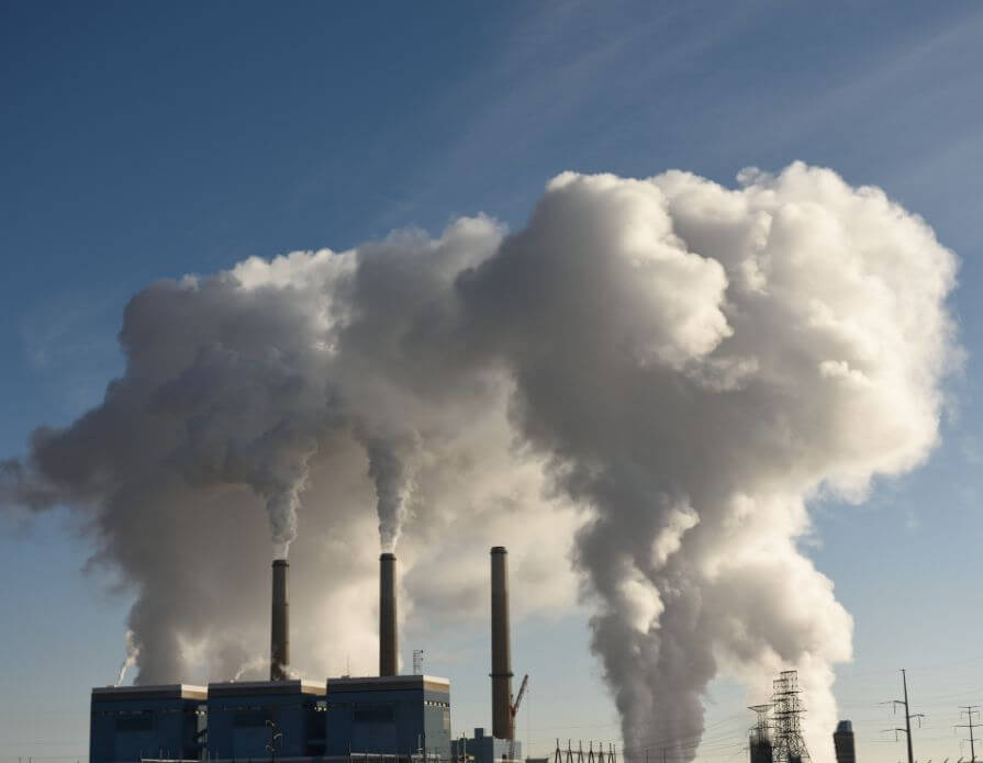 Mesagas 363407 Smokestacks Rising Factory Image1