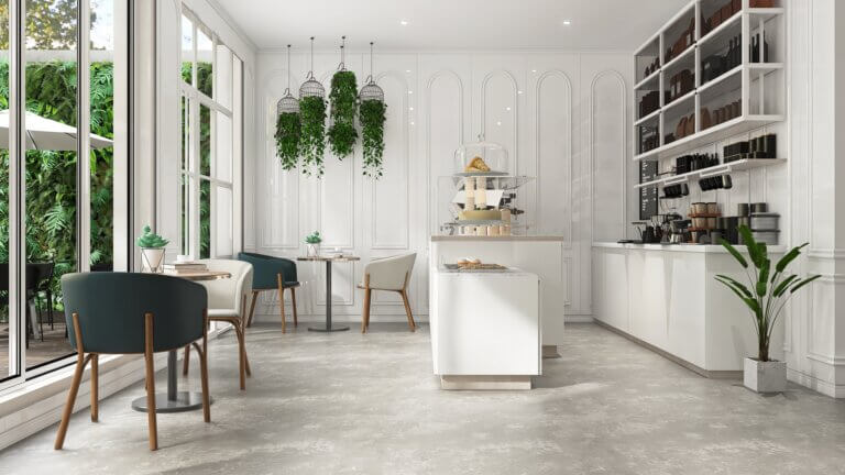Eco-Friendly Cafe Design