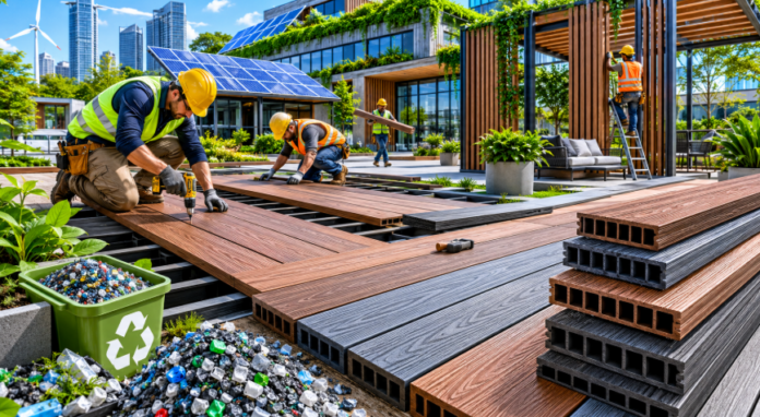 Green Building Recycled Plastic Lumber