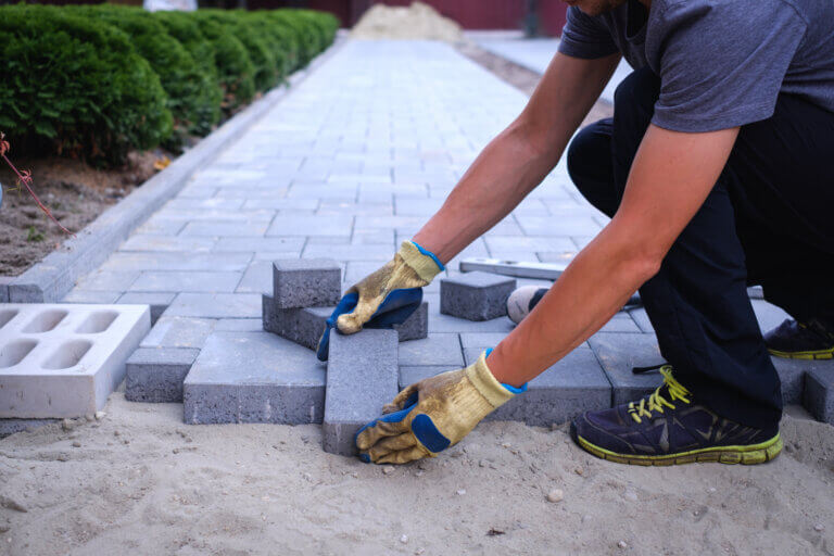 Sustainable Paver Walkways